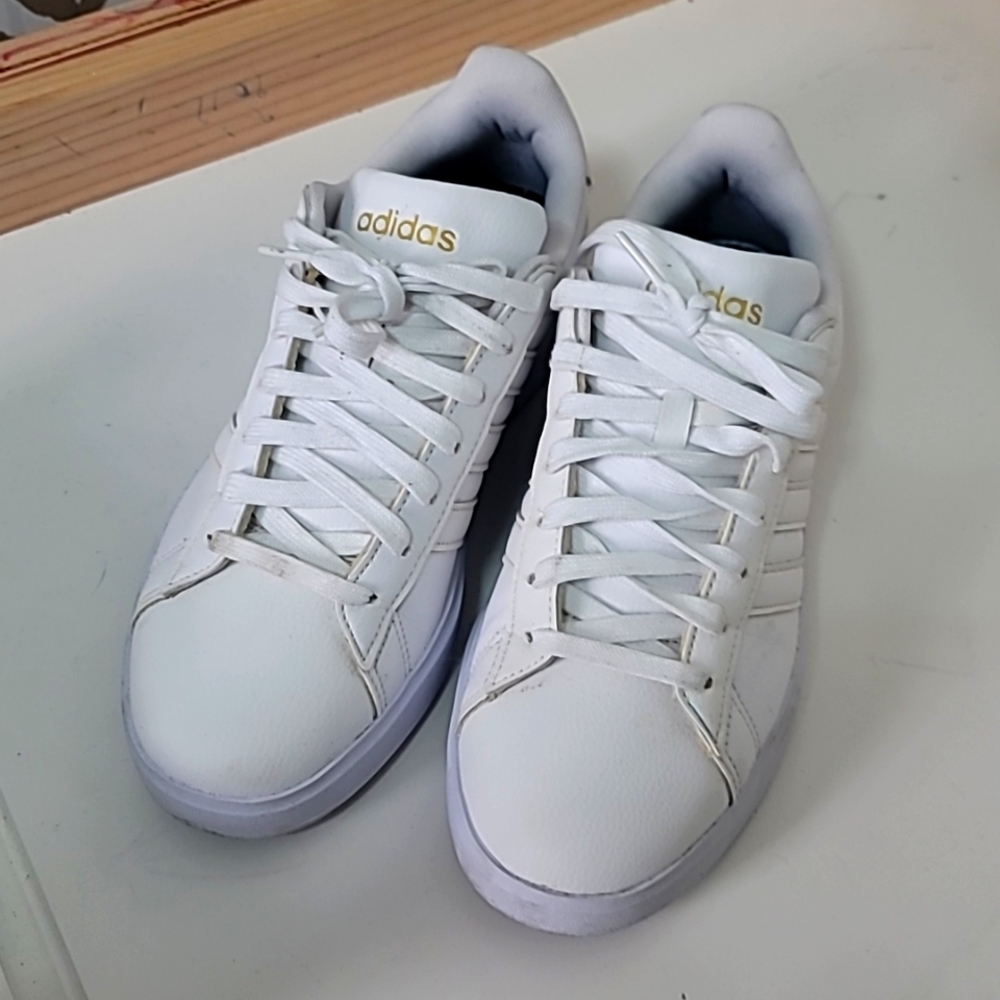 White Adidas Sneakers